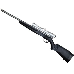 Savage B22 FV Bolt Action .22 LR Package, 21