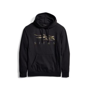 SITKA Gear Icon Pullover Hoody, Black Subalpine