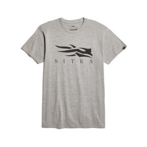 SITKA Gear Icon Tee Shirt, Medium Gray Heather