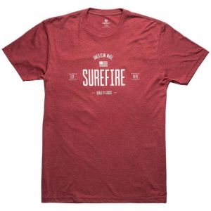 SureFire 1979 T-Shirt, Cardinal Red