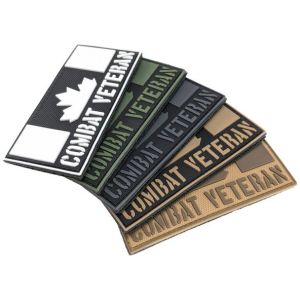 Tactical Innovations Canada Canadian Combat Veteran PVC Morale Patch