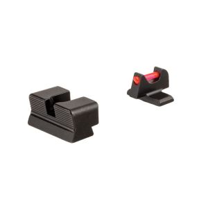 Trijicon Fiber Sights - Sig Sauer 9mm / .357 SIG, Front: Red / Green Fiber, Rear: Black, Non-Illuminated