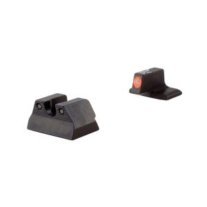 Trijicon HD Night Sights - H&K P2000 / P2000SK, Front: Orange Outline / Green Tritium, Rear: Black Outline / Green Tritium