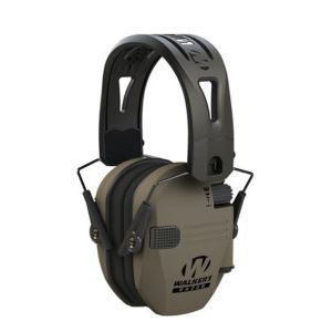 Walker's Razor Tacti-Grip Series Electronic Earmuffs - Flat Dark Earth