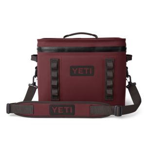 YETI Hopper Flip 18 Soft Cooler: Wild Vine Red