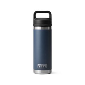 YETI Rambler Bottle with Chug Cap, 532 mL: Navy