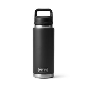 YETI Rambler Bottle with Chug Cap, 769 mL: Black