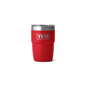 YETI Rambler Stackable Cup with Magslider Lid, 236 mL: Rescue Red