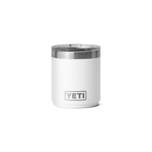 YETI Rambler Stackable Lowball with Magslider Lid, 295 mL: White