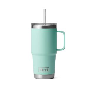 YETI Rambler Straw Mug with Straw Lid, 739 mL: Seafoam