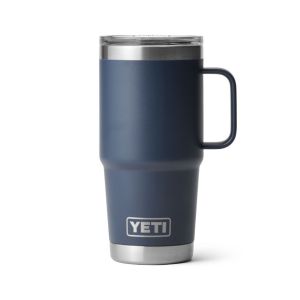 YETI Rambler Travel Mug with Stronghold Lid, 591 mL: Navy