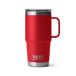 YETI Rambler Travel Mug with Stronghold Lid, 591 mL: Rescue Red