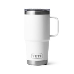 YETI Rambler Travel Mug with Stronghold Lid, 591 mL: White