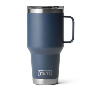 YETI Rambler Travel Mug with Stronghold Lid, 887 mL: Navy