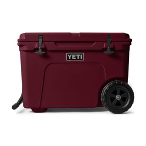 YETI Tundra Haul Wheeled Cooler: Wild Vine Red