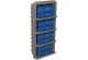 AMMO RACK W/9 P50-9M-24AMMOBOXES CLRBLU/DKERTH