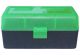AMMO BOX 50 ROUND FLIP-TOP 22-250 6MM PPC 7MM BR CLR GRN/BLK