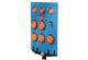 BIRD BOARD W/18 EASYLOAD CLAY TARGET CLIPS 17.5X23