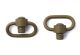 GROVTEC PSHBTNSWIVELS HVYDTY FLAT DARK EARTH CERAKOTE FINISH