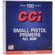 CCI Small Pistol Primers #500