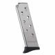 Mec-Gar Magazine for Bersa Thunder - 380 ACP, 8-Rounds, Nickel, Polymer Finger Rest Floorplate