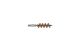 Pro-Shot Products Pistol Length Bronze Bristle Tornado Bore Brush .40 Cal. / 10mm