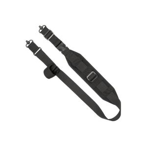 GROVTEC QS HEAVY GUNNER SLING W/PUSH BUTTON SWIVELS - BLACK