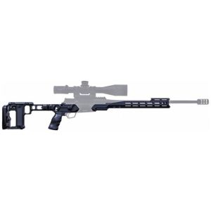 Akila ACSBRX1 Chassis for Beretta BRX1: Carbon Panels, Buttstock M, Left Side DAFS, ARCA Forend X