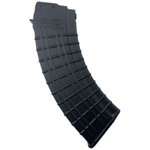 M+M Industries Plus Magazine for AK/AKM, Polymer - 7.62x39mm, 5-Rounds, Black
