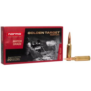 Norma Golden Target Ammunition - 6.5 Creedmoor, 143 gr, GTX, 2723 fps, Model 10166522