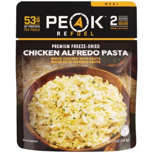 Peak Refuel Premium Freeze-Dried Chicken Alfredo Pasta Meal